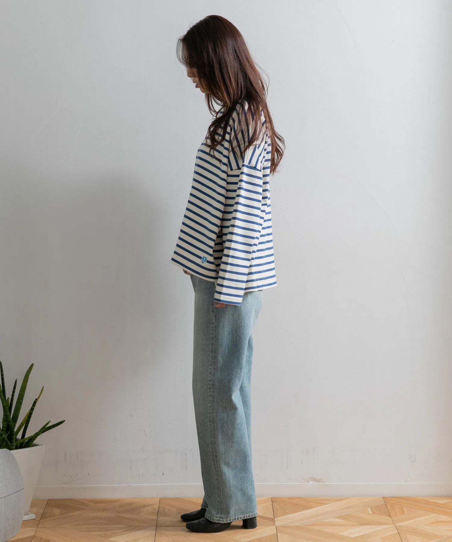 【WOMEN】ORCIVAL WIDE BODY BOAT NECK PULLOVER