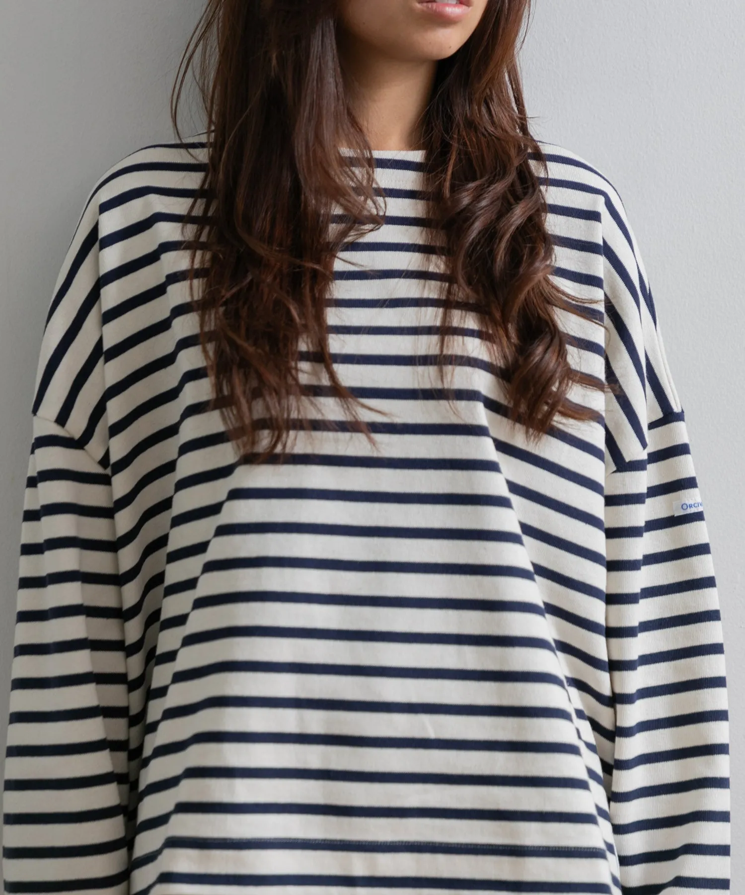 【WOMEN】ORCIVAL WIDE BODY BOAT NECK PULLOVER