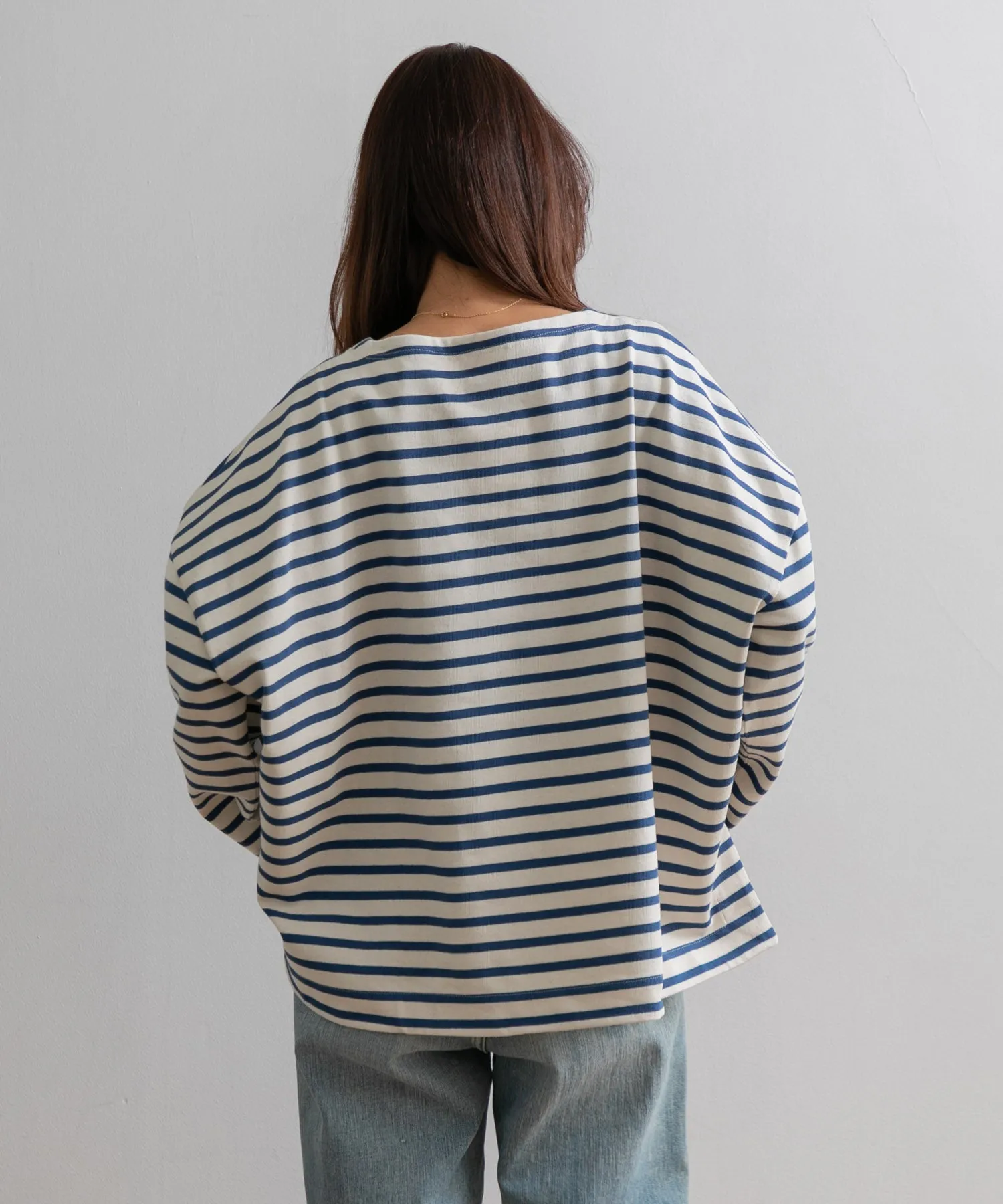 【WOMEN】ORCIVAL WIDE BODY BOAT NECK PULLOVER