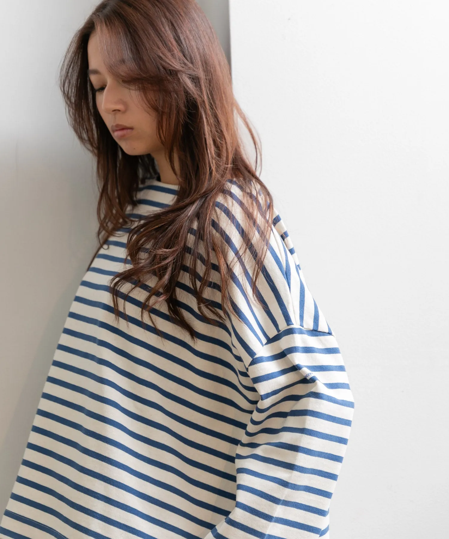 【WOMEN】ORCIVAL WIDE BODY BOAT NECK PULLOVER