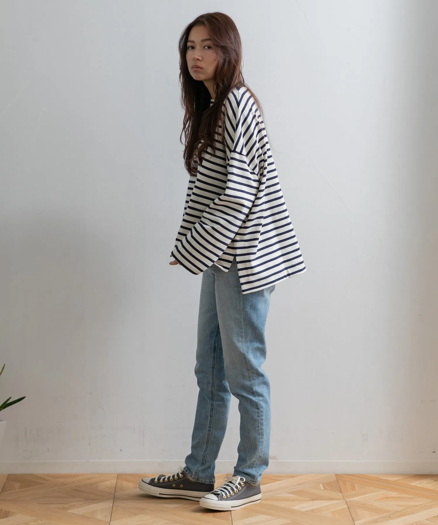 【WOMEN】ORCIVAL WIDE BODY BOAT NECK PULLOVER