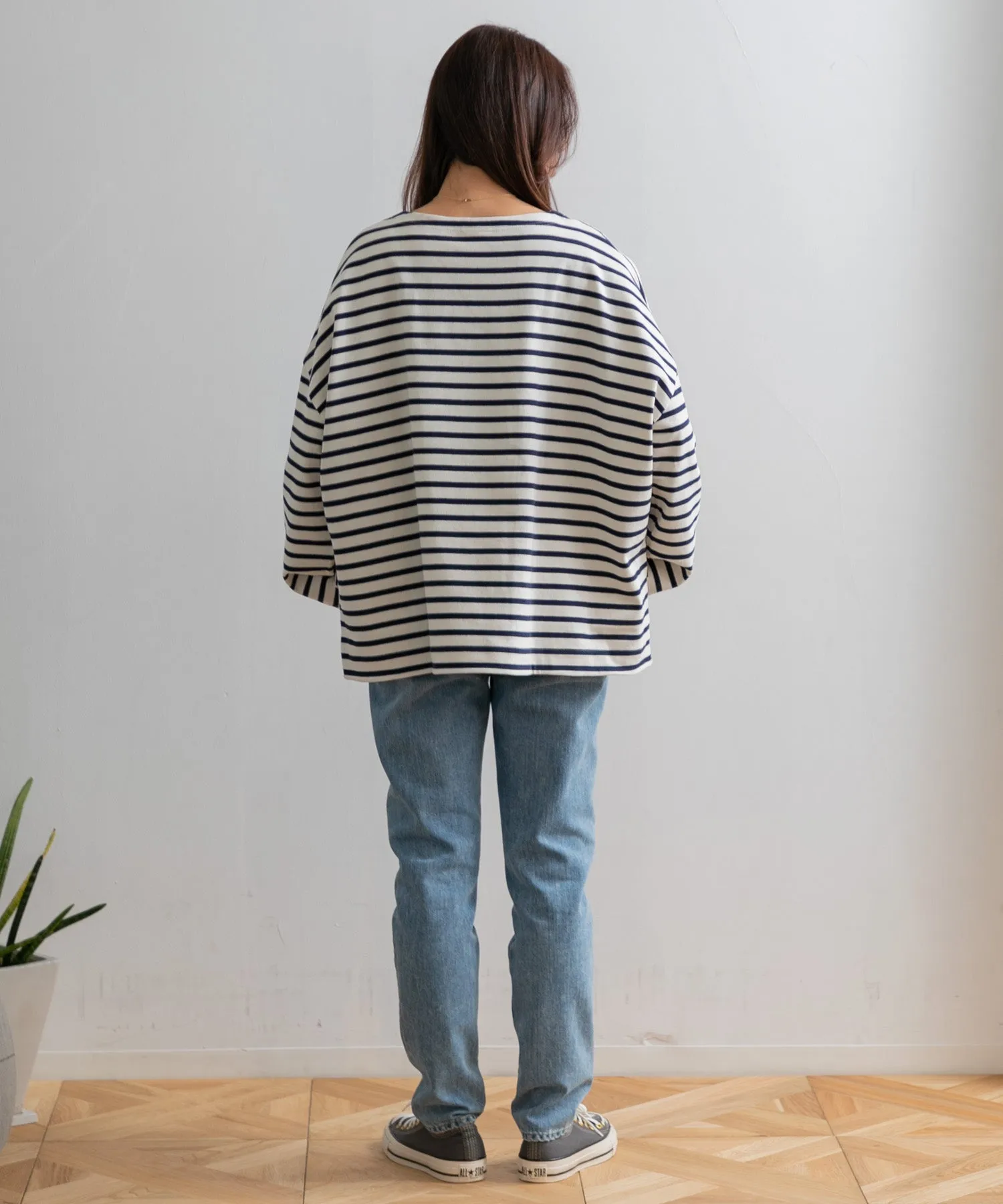 【WOMEN】ORCIVAL WIDE BODY BOAT NECK PULLOVER