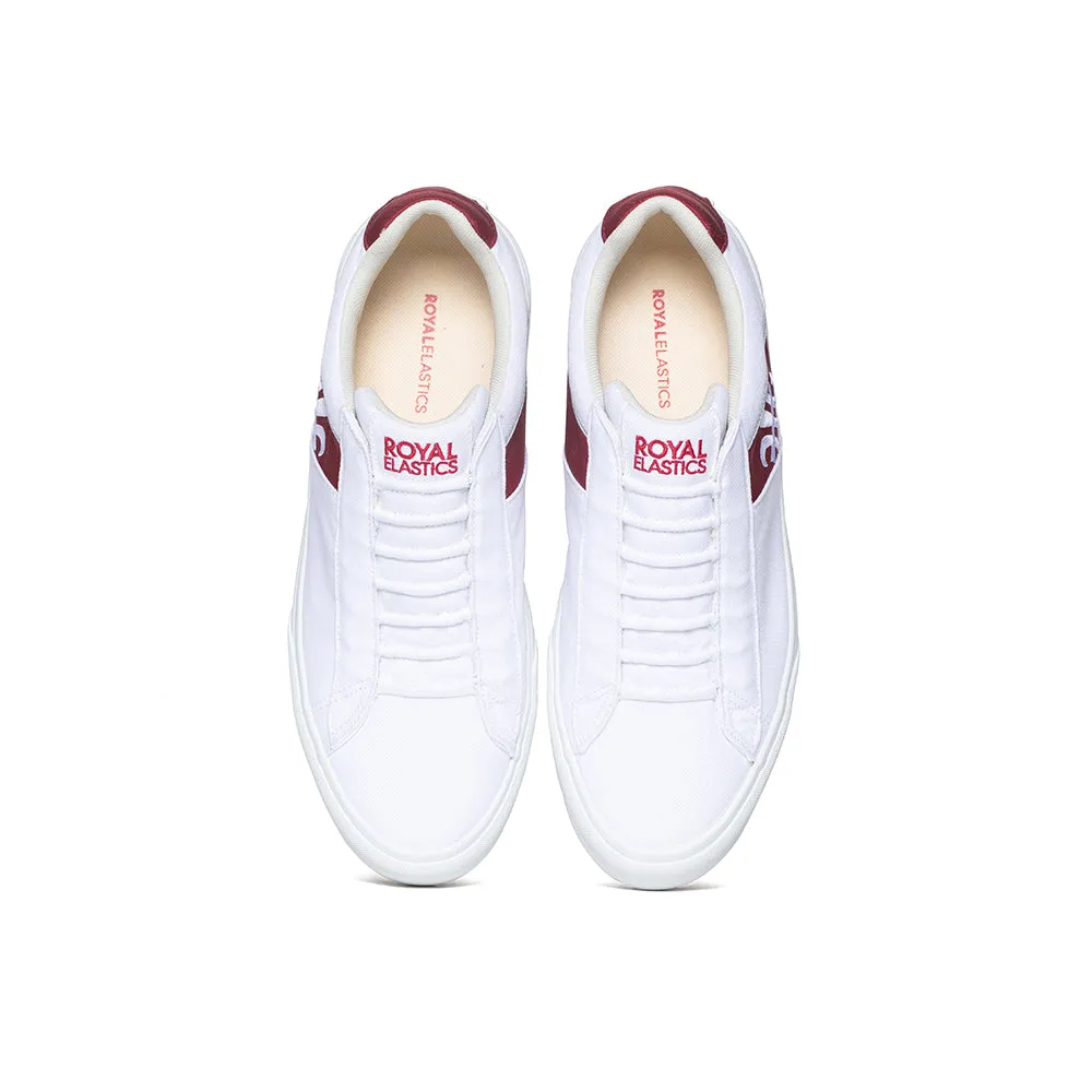 Women's Cruiser White Red Nylon Low Tops 90801-100