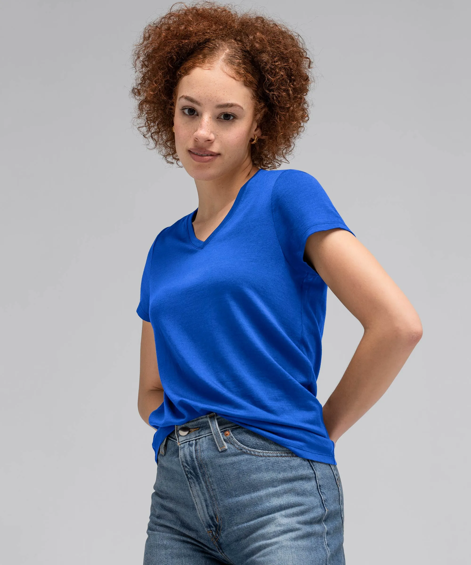 Women's Merino V-Neck T-Shirt