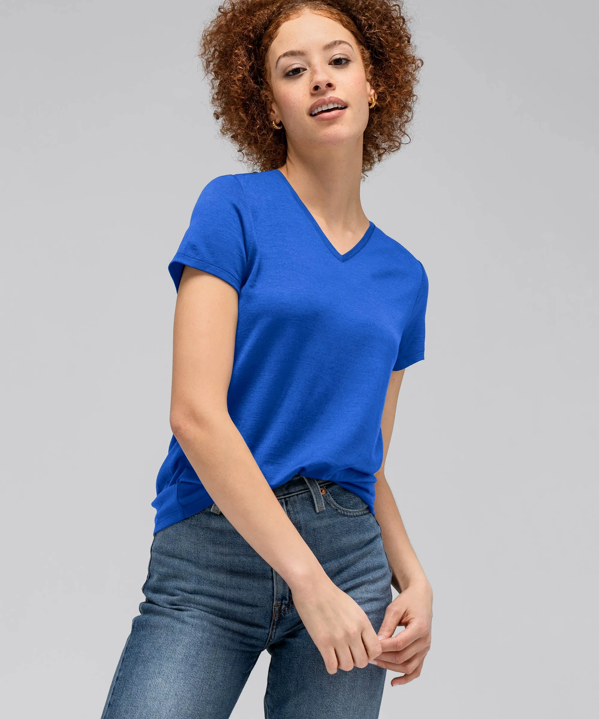 Women's Merino V-Neck T-Shirt