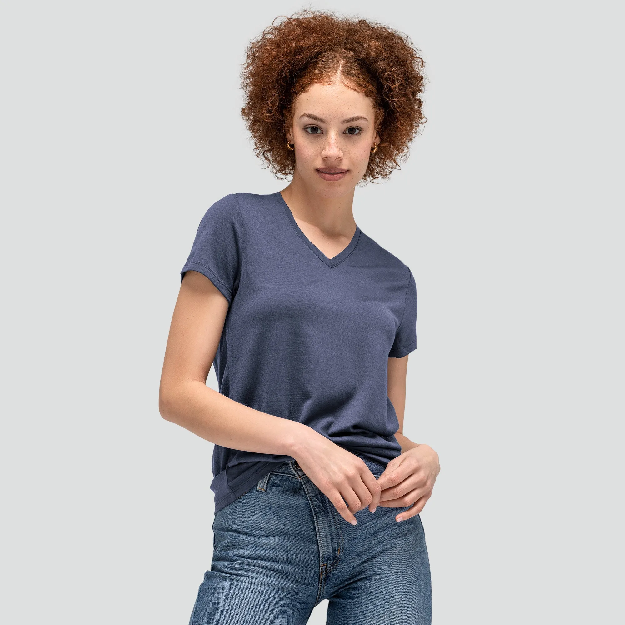 Women's Merino V-Neck T-Shirt