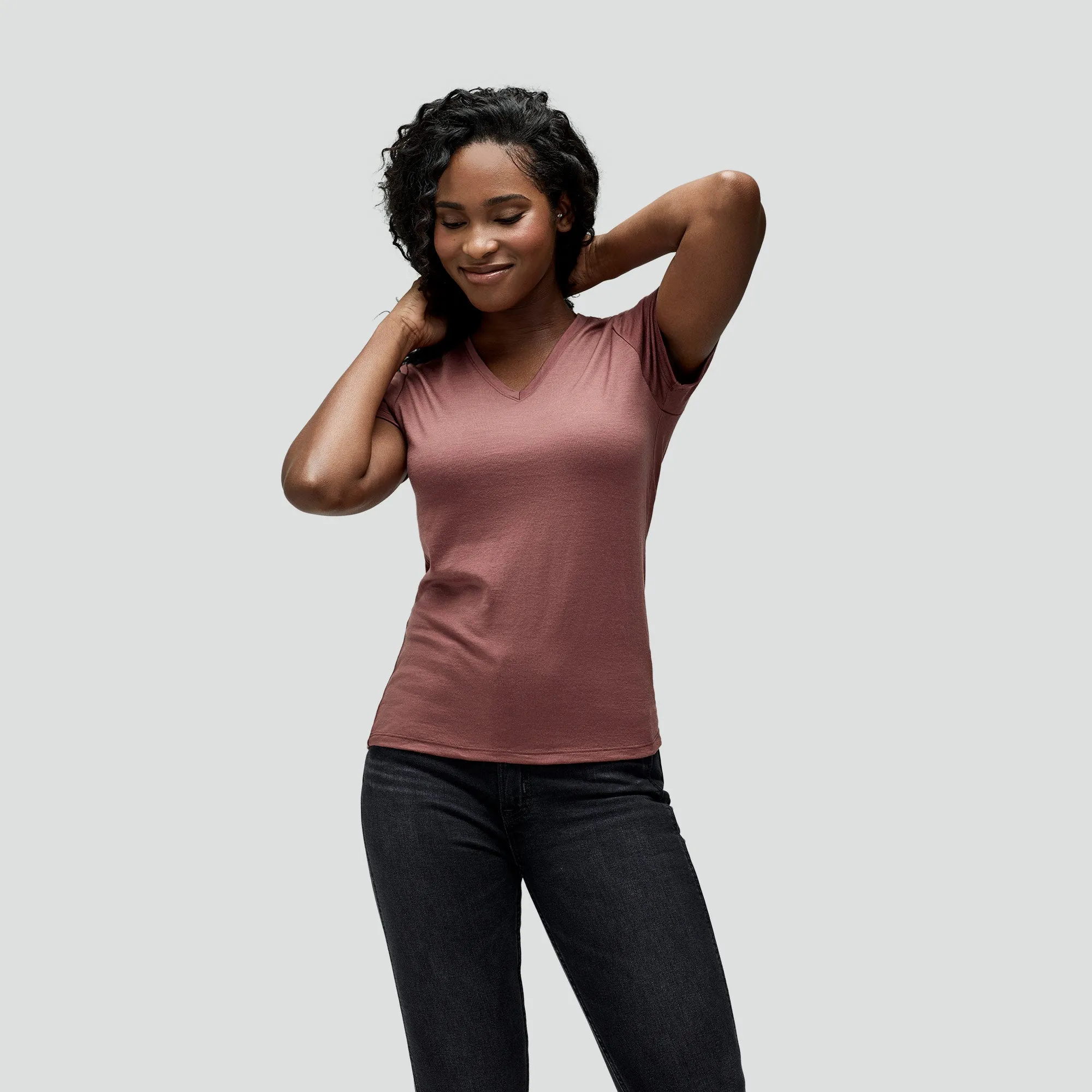 Women's Merino V-Neck T-Shirt