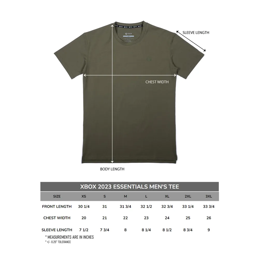 Xbox Essentials Olive Tee