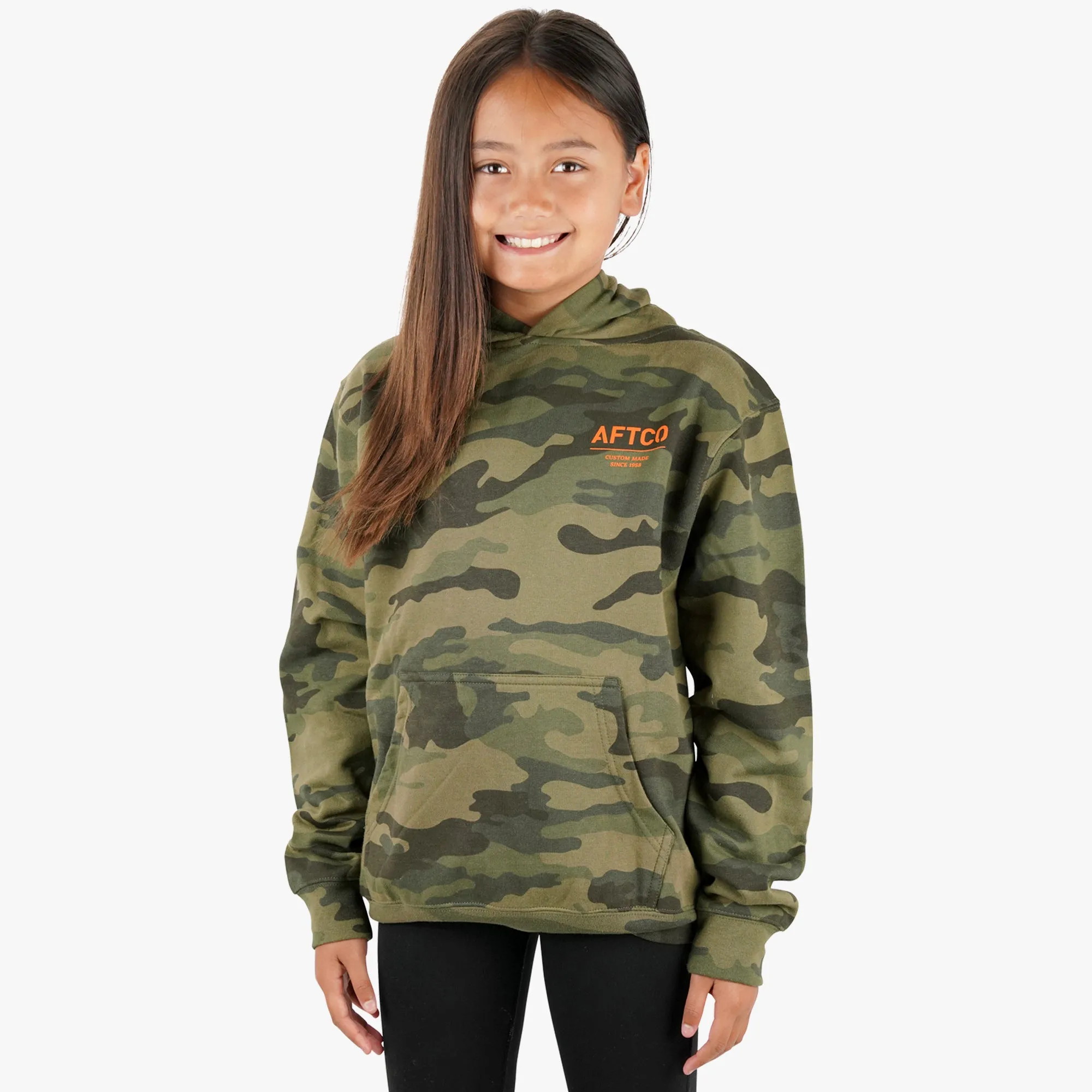 Youth Radar Camo Pullover Hoodie